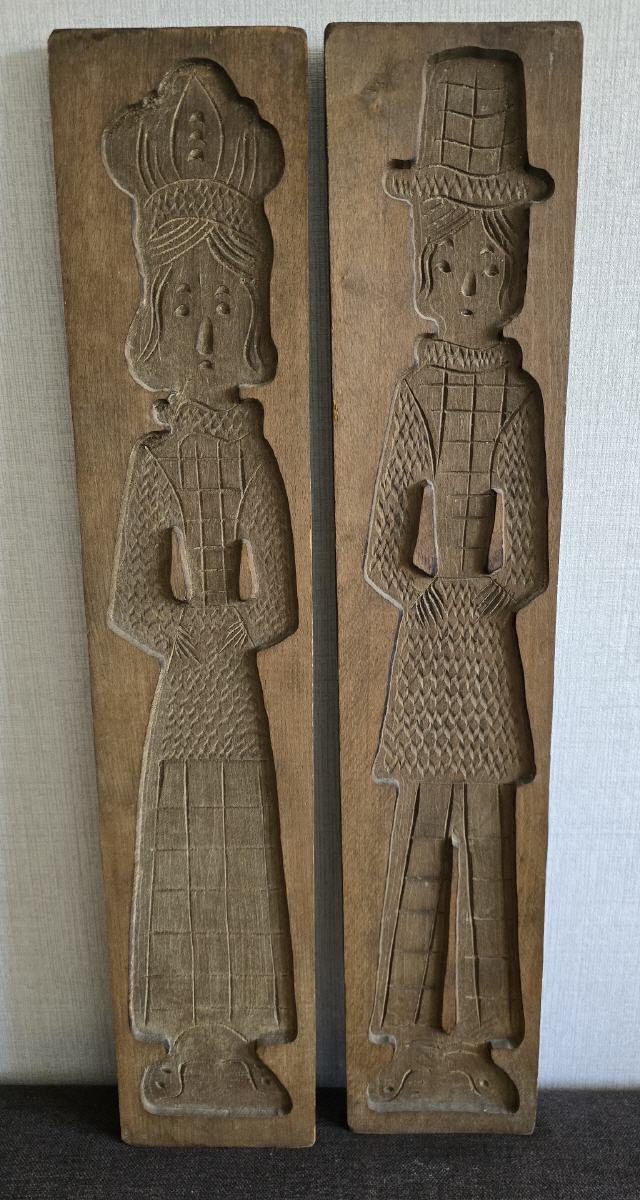 Spekulatiusmodel Trachtenpaar